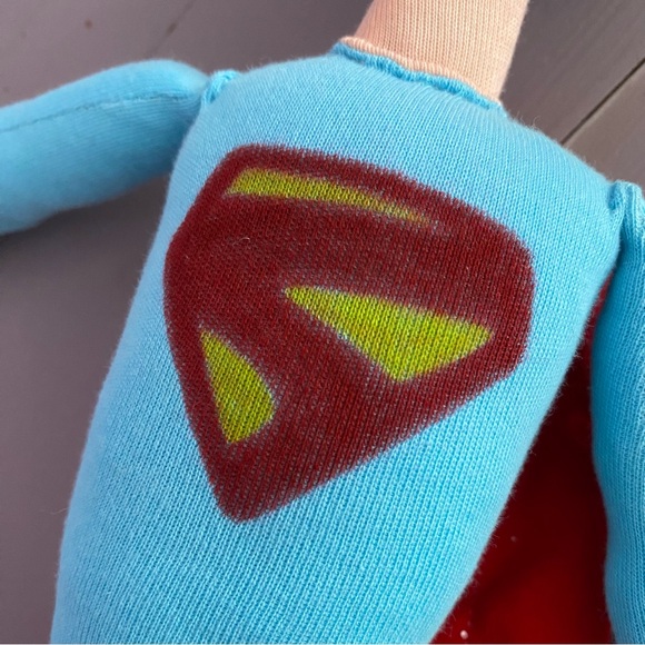 💥SUPERMAN💥 17” PLUSH Handmade CUSTOM Collectible ONE-OF-A-KIND - Picture 14 of 17
